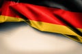 Germany flag on plain background