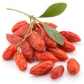 Closeup Goji Berries Royalty Free Stock Photo