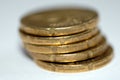 Closeup of Gold Coins-2
