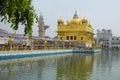 Closeup of Golden Temple Amritsar Punjab India