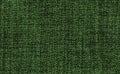 Closeup green or olive green color fabric texture. Green fabric strip line pattern design or upholstery abstract background. Royalty Free Stock Photo