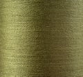 Closeup green thread textile texture Royalty Free Stock Photo