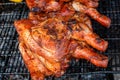 Closeup grilled chicken at Lekki Conservation Center