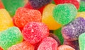 Closeup of gumdrops Royalty Free Stock Photo