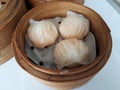 Closeup Hakau Shrimp Dimsum Chinese Food Royalty Free Stock Photo