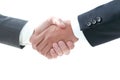 Closeup.handshake of business partners