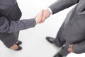 Closeup.the handshake business partners. .the concept of partne Royalty Free Stock Photo