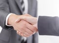 Closeup.the handshake business partners. .the concept of partne Royalty Free Stock Photo