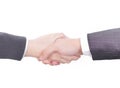 Closeup.the handshake business partners. .the concept of partne Royalty Free Stock Photo