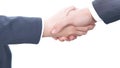 Closeup.the handshake business partners. .the concept of partne Royalty Free Stock Photo