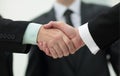 Closeup handshake proven business partners Royalty Free Stock Photo