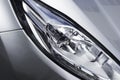 Closeup head light of modern car Royalty Free Stock Photo