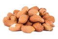 Closeup of a heap of groundnuts