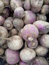 Turnips at the market