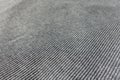 Closeup of heather grey rib knit fabric Royalty Free Stock Photo