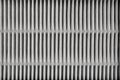 Closeup of HEPA filter. White stripped Royalty Free Stock Photo