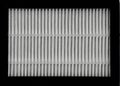 Closeup of HEPA filter. White stripped Royalty Free Stock Photo