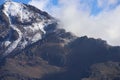 Closeup of highland landscape on a sunny day Ticlio, Peru