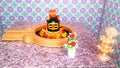 Closeup of Hindu god Shiva linga,representation of lord,used for offering prayers