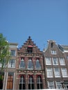 Closeup of Houses in Amsterdam