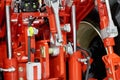 Closeup hydraulic control system for equipment on a tractor