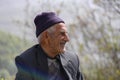 Closeup image of a happy rural man, Iran, Gilan