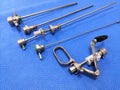 Hysteroscopy Surgical Instruments Set Royalty Free Stock Photo