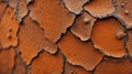 closeup image of a rust for ai generated