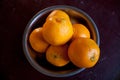 Closeup of Indian Nagpur Oranges Royalty Free Stock Photo