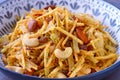 Bowl of Dry Indian Snack-Corn Flakes trail mix