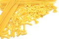 Closeup italian pasta