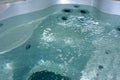 Closeup of a jacuzzi and health spa Royalty Free Stock Photo