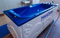 Closeup of a jacuzzi in private room of luxury health spa Royalty Free Stock Photo