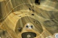 Closeup of a jacuzzi in public room of luxury health spa Royalty Free Stock Photo