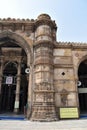 Closeup of Jami Masjid Jami Masjid or Friday Mosque, built in 1424 during the reign of Ahmed Shah, Ahmedabad