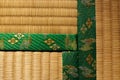 Closeup of Japanese tatami mats Royalty Free Stock Photo