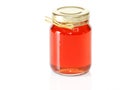 Jar of apple jelly