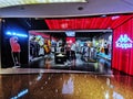 closeup of Kappa store at a shopping mall in Wuhan city