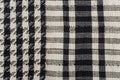 Closeup of a keffiyeh pattern