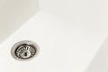 Closeup of kitchen sink Royalty Free Stock Photo