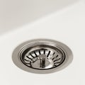 Closeup of kitchen sink Royalty Free Stock Photo