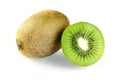 Closeup kiwi fruit Royalty Free Stock Photo