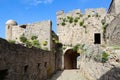 Closeup of Klis fortress in Croatia, near Split