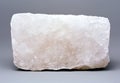 Closeup of a large quartz crystal specimen Royalty Free Stock Photo