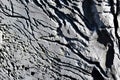 Closeup of large rock at the shoreline at Dyer Cove on Cape Elizabeth, Cumberland County, Maine, New England, US