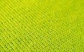 Lime Green Alpaca Knitted Wool Fabric Texture in Diagonal Patterns for Background or Banner