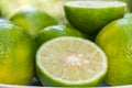 Closeup Lime slice