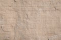 Closeup limestone rock face showing weathered strata Geology walpaper or background Royalty Free Stock Photo