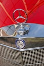 Mercedes Benz emblems Royalty Free Stock Photo