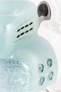 Closeup look of a jacuzzi and health spa Royalty Free Stock Photo